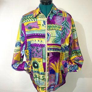 Oleg Cassini Vintage 100% Silk size small